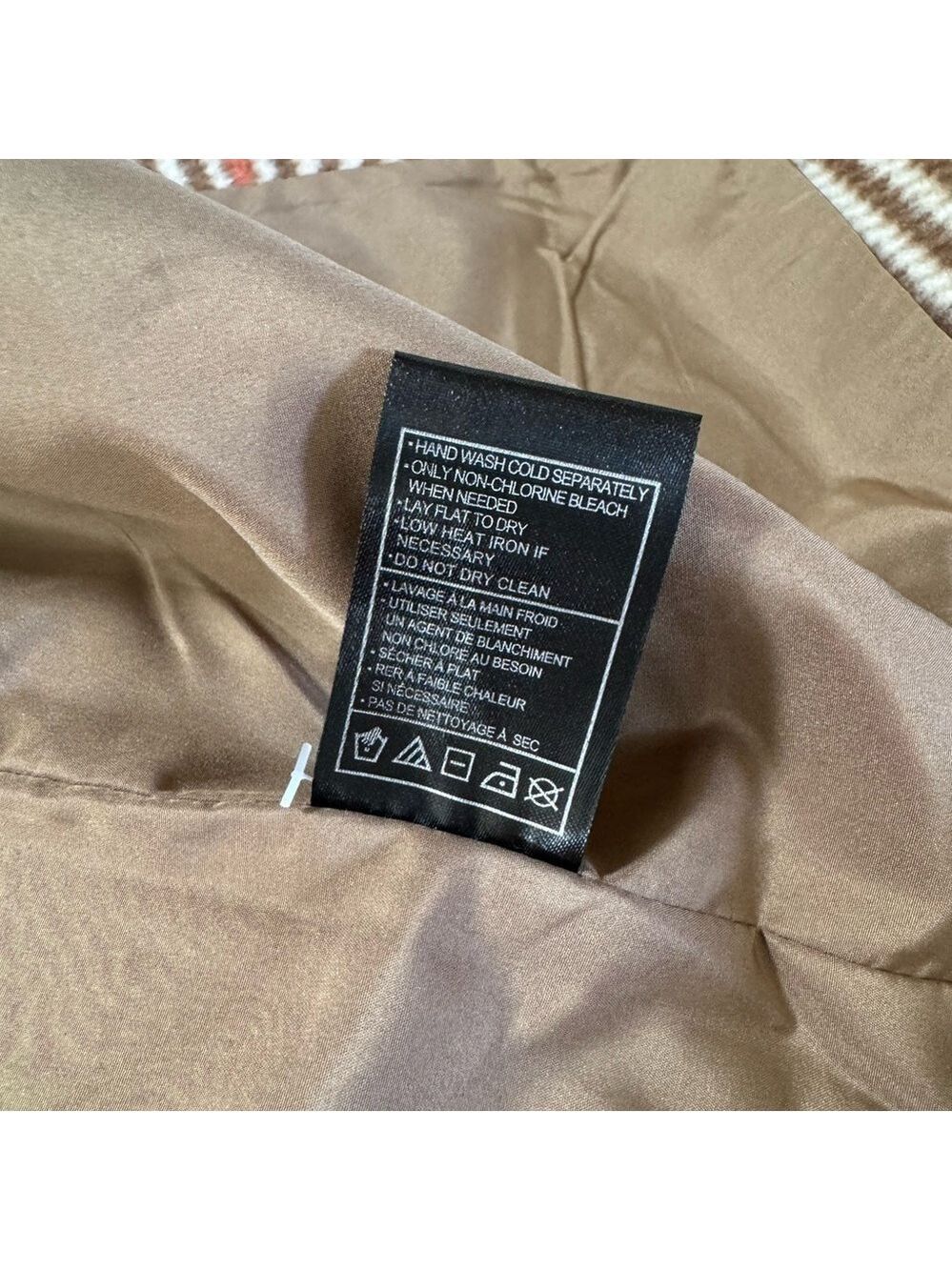 Evereve Rose Coat Brown Heavy Pea Coat Size XS NWOT - Picture 8 of 8